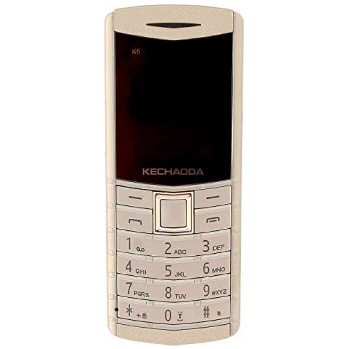 KECHAODA K5 Dual Sim Mobile Phone (Light Gold, 32GB)