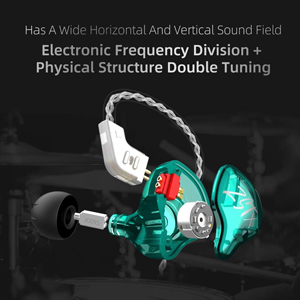 KZ ZST X Hybrid,1BA+1DD in Ear,MonitorEarbuds,earphone,hifisound,powerfullbass,headphone,SPN-MX9E8