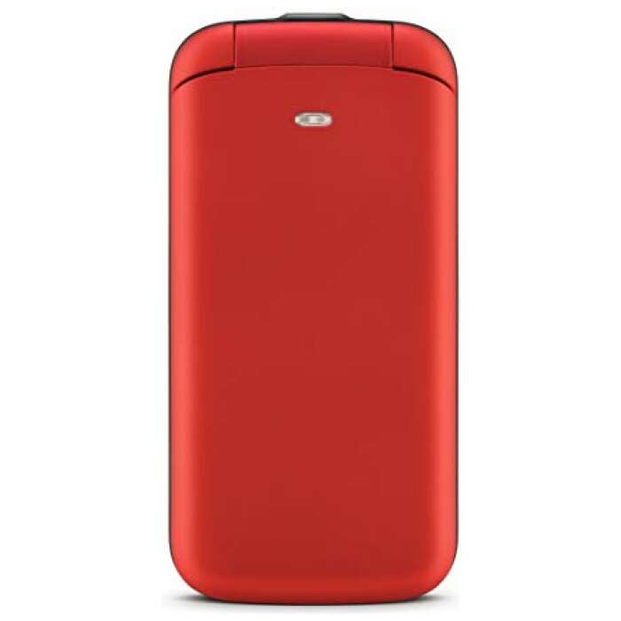 Lava Flip, Red - Dual Sim Keypad Mobile with Unique Design, Notification LED and Number Talker