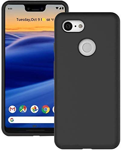 LazyLion Back Cover Case for Google Pixel 3XL, Stylus Silicon Case with Soft Feel and Ultra Safety (Pack of 1)