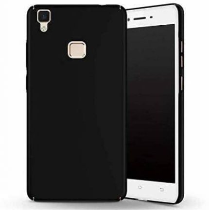 LazyLion Back Cover Case for Vivo V3 Max, Silicone Shockproof Phone Case with [Soft Anti-Scratch Microfiber Lining] Black (Pack of 1)