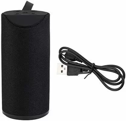 M MAPON FASHION Portable Bluetooth Speaker with USB | Memory Card Slot(Black)