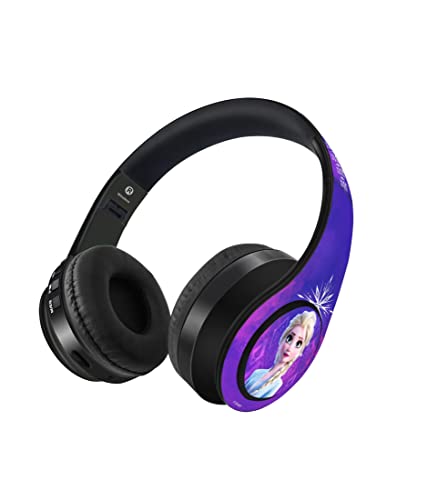 Macmerise Fearless Sisters On-Ear Bluetooth Headphones with Upto 10 Hours Playback, FM Radio, SD Card, Soft Padded Ear Cushions and Passive Noise Isolation | Decibel Wireless Headphone