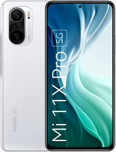 Mi 11X Pro 5G (Lunar White, 8GB RAM, 128GB Storage) | Snapdragon 888 | 108MP Camera | 120Hz E4 AMOLED | 6 Month Free Screen Replacement for Prime