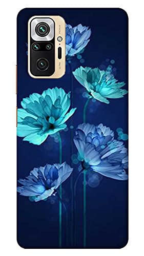 NDCOM Beautiful Floral Art Printed Hard Mobile Back Cover Case for Redmi Note 10 Pro Max