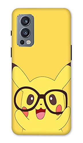 NDCOM Cute Cartoon Latest Printed Hard Mobile Back Cover Case for OnePlus Nord 2 5G