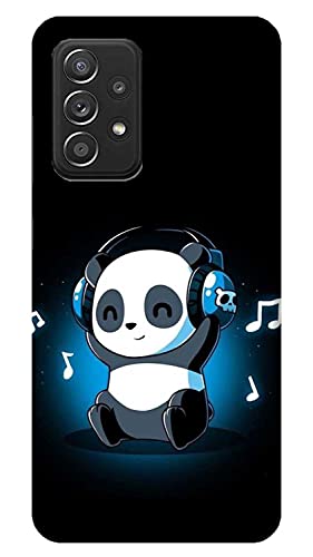 NDCOM Cute Music Cartoon Printed Hard Mobile Back Cover Case for Samsung Galaxy A52s 5G
