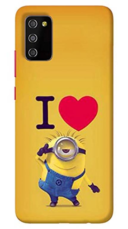 NDCOM Fun Cartoon Despicable Printed Hard Mobile Back Cover Case for Samsung Galaxy M02s