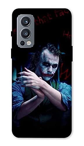 NDCOM Joker Printed Hard Mobile Back Cover Case for OnePlus Nord 2 5G