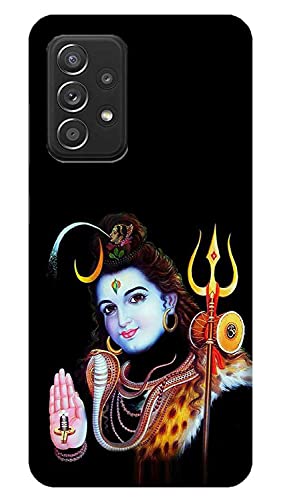 NDCOM Lord Shiva Mahadev Shankarji Bholenath Printed Hard Mobile Back Cover Case for Samsung Galaxy M32 5G
