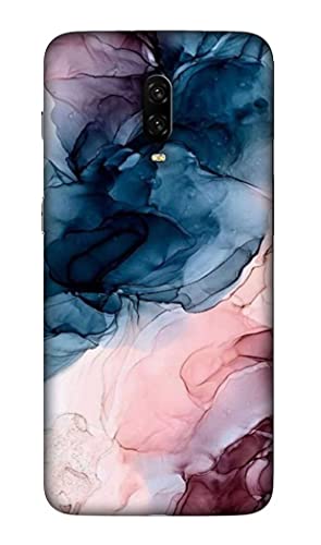 NDCOM Marble Color Printed Hard Mobile Back Cover Case for OnePlus 6T