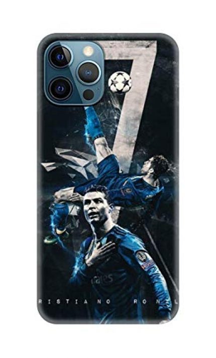 NDCOM Ronaldo Photo in Graphics Printed Hard Mobile Back Cover Case for iPhone 12 PRO MAX