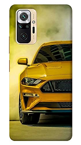 NDCOM Smoking Car Printed Hard Mobile Back Cover Case for Redmi Note 10 Pro Max