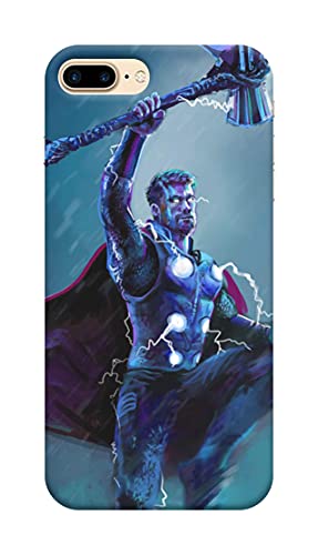 NDCOM Thor with Axe Printed Hard Mobile Back Cover Case for Apple iPhone 7 Plus