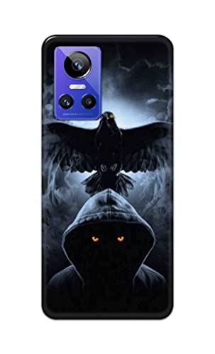 NDCOM for Bird in The Dark Printed Hard Mobile Back Cover Case for Realme GT Neo 3 5G