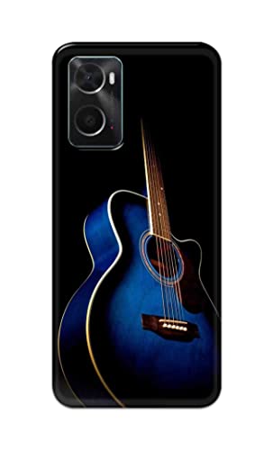 NDCOM for Guitar Printed Hard Mobile Back Cover Case for Oppo A76