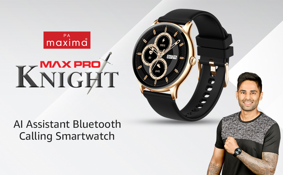 Smartwatch, Smart, Smart watch for men, Maxima Smartwatch, Round Smartwatch, Round Calling Watch 