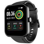 Noise ColorFit Pulse Grand Smart Watch with 1.69"(4.29cm) HD Display, 60 Sports Modes, 150 Watch Faces, Fast Charge, Spo2, Stress, Sleep, Heart Rate Monitoring & IP68 Waterproof (Jet Black)