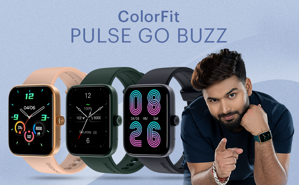 Buy Noise ColorFit Icon Buzz Smart Watch, Jet Black Online at Best Prices  in India - JioMart.
