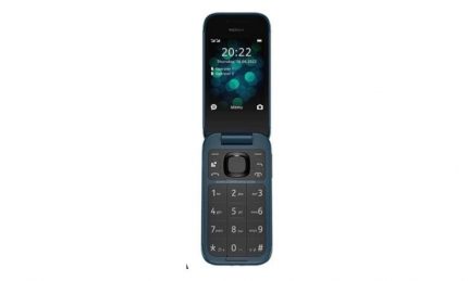 Nokia 2660 4G Flip Smartphone Blue