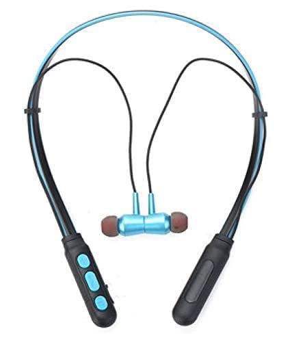 OUXUS B11 Wireless Neckband Bluetooth Earphone Headset Earbud Portable Headphone Handsfree Sports Running Sweatproof Compatible for All Smartphones