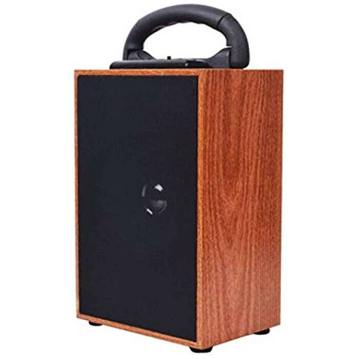 Orkia Wooden Bluetooth Speaker TS-80 Extra Bass Portable Stupendous Wireless Speaker 4.0