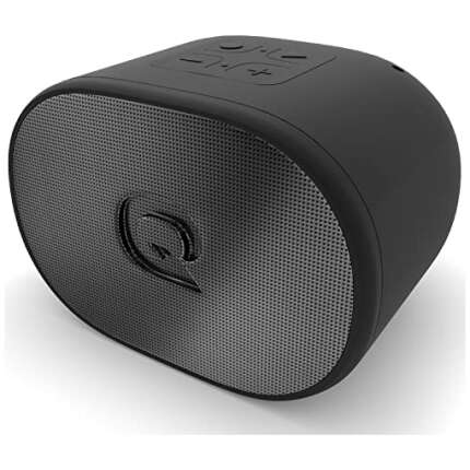Quantum SONOTRIX 41, Bluetooth Speaker, Powerful Bass, 5W Sound, 19hrs Playtime, MicroSD Card, AUX and USB Input Support and Noise Cancelling Mic, 1-Year Warranty (Black)