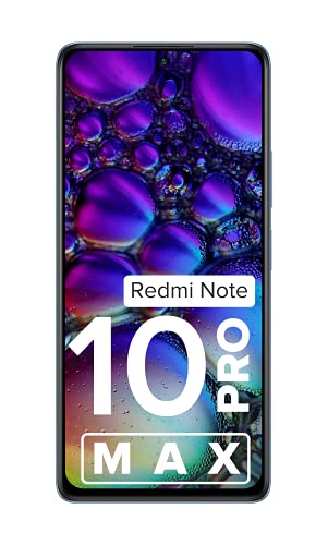 Redmi Note 10 Pro Max (Dark Nebula, 6GB RAM, 128GB Storage) -108MP Quad Camera | 120Hz Super Amoled Display