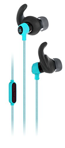 (Renewed) JBL REFMINITEAL Reflect Mini Sport in-Ear Lightweight Headphones (Teal)