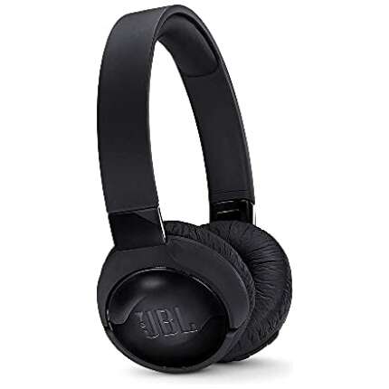 (Renewed) JBL Tune 600BTNC by Harman On-Ear Wireless Bluetooth Noise Canceling Headphones (Black)
