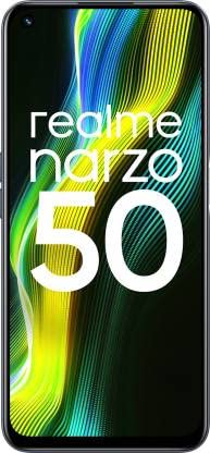 (Renewed) Realme Narzo 50 (Speed Black, 6GB RAM, 128GB Storage)