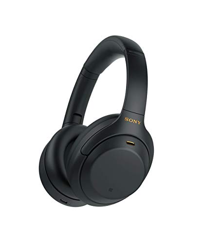 (Renewed) Sony Wh-1000Xm4 Industry Leading Bluetooth Wireless On Ear Headphones With Mic Noise Cancelling For Phone Calls 30 Hours Battery Life Quick Charge, Touch Control Alexa Voice Control (Black)