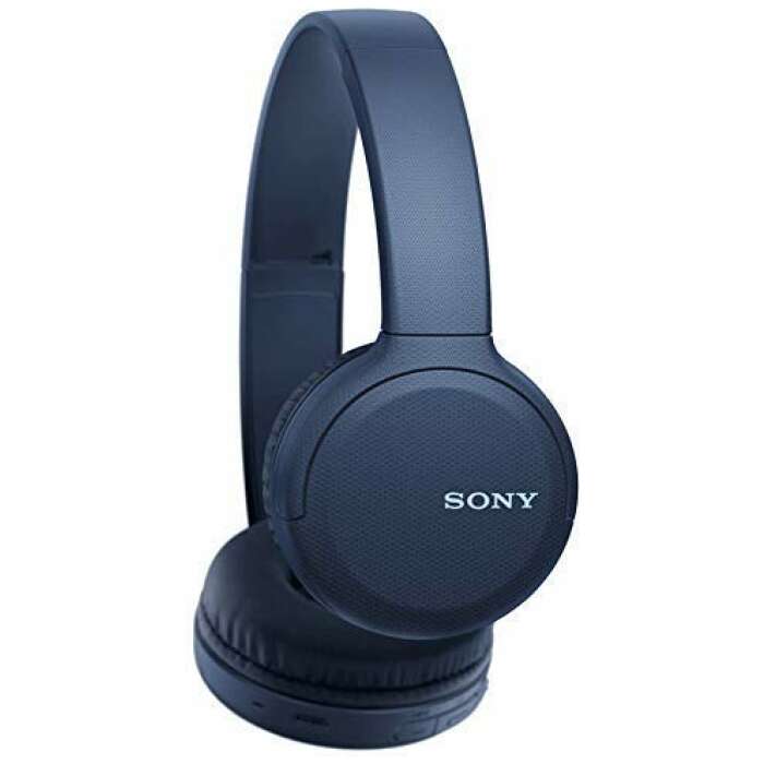 (Renewed) Sony Wh-Ch510 Bluetooth Wireless On Ear Headphones With Mic (Blue)