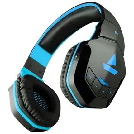 (Renewed)BOAT Rockerz 518 Blue Bluetooth Bluetooth Earphone