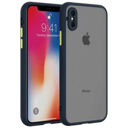 RuhZa Smoke Cover, Mobile Back Cover Smoke Case for iPhone X