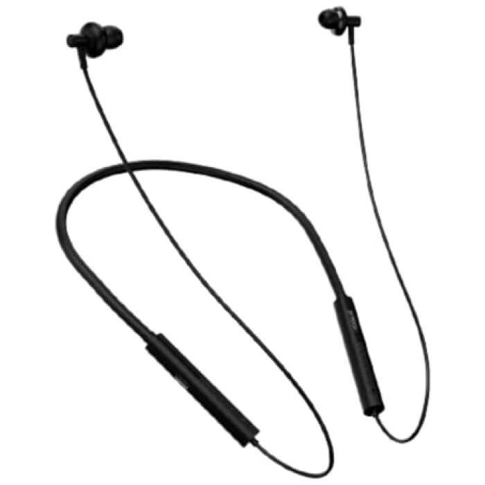 SPN- Bluetooth 5.0 Wireless Headphone with Deep Bass, Ergonomic Design, IPX4 Sweat/Waterproof Neckband, Magnetic Earbuds, Voice Assistant, Passive Noise Cancelation & Mic (Black)