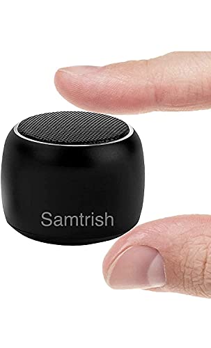 Samtrish Super Ultra Mini Boost 3 Watt Wireless Bluetooth Portable Speaker (Black)