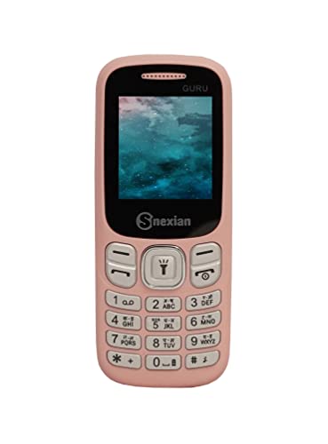 Snexian Guru 312 (Pink) Dual Sim Phone