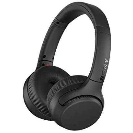 Sony WH-XB700 Wireless Bluetooth On Ear Headphone with Mic (Black)