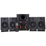 Spice Gold Series F-450VV 4.1 Home Theater System USB & FM Multimedia Speaker System with Bluetooth_(Black)