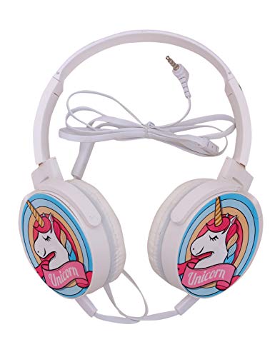 Swarn Unicorn Wired On Ear Headphone (Clear)