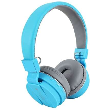 TechKing Sports Wireless Bluetooth Headphone with FM/SD Card Slot with Music and Calling Control
