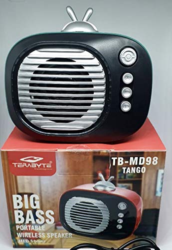 Terabyte Big Bass Portable Wireless Bluetooth Speaker TB-MD98 Tango(Multicolor)