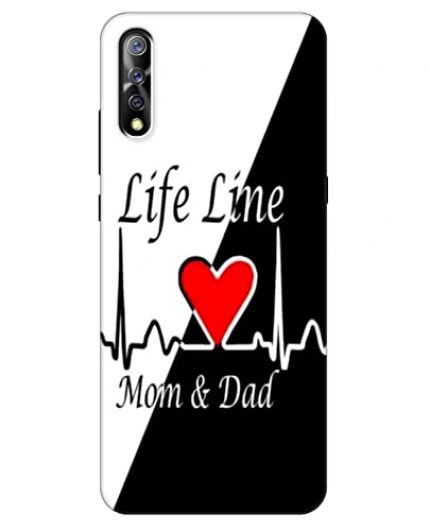 Vivo S1 Lifeline Mom Designer Silicone Multicolor Back Cover Printed Mobile Back Case and Cover