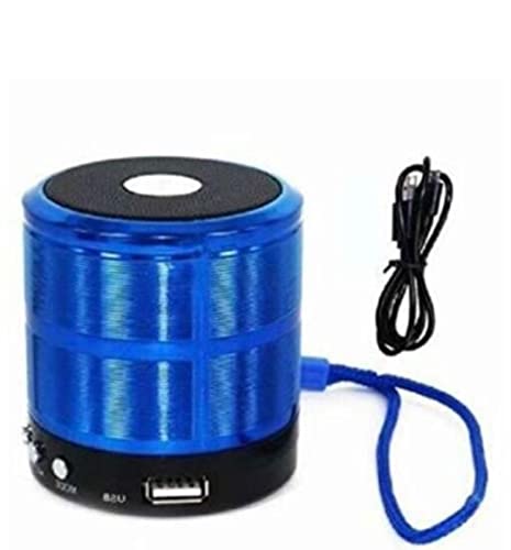 WS 887 7.1 Channel Wireless Bluetooth Speaker (Blue)