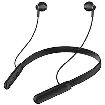 Wireless Bluetooth For vivo iQOO Neo 6 Bluetooth Headphone Headset Hands-Free Gaming Earphone With Mic Noise Isolating Stereo Gaming & Music Sound Quality, Sweatproof Sports Headset,Professional Bluetooth 5.1 Wireless Stereo Sport Hi-Fi Sound Hands-Free Calling - ( Black , A1, MGO )