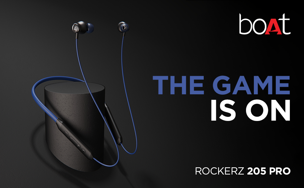 rockerz, rockerz earphones, wireless earphones, bluetooth earphone, rockerz 205 pro