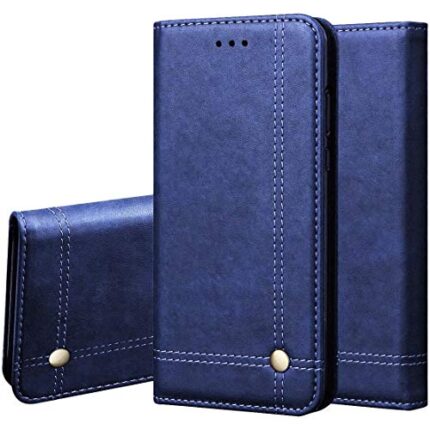 Pikkme Samsung Galaxy A50 /A50s/A30s Leather Flip Cover Wallet Case for Samsung Galaxy A50 /A50s/A30s (Blue)