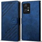 Mr. Case Flip Cover Protect Your Oneplus Nord Ce 2 Lite 5G in Style with This Durable and Functional Flip Case (Magnetic Closure -Blue)