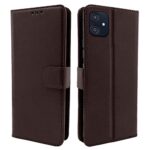 Pikkme Samsung Galaxy M04 / F04 / A04e Flip Cover Leather Finish | Inside TPU with Card Pockets | Wallet Stand and Shock Proof | Magnetic Closing | Complete Protection Flip Case (Coffee)